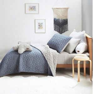 UGG® Milo Star Quilt Set in Navy